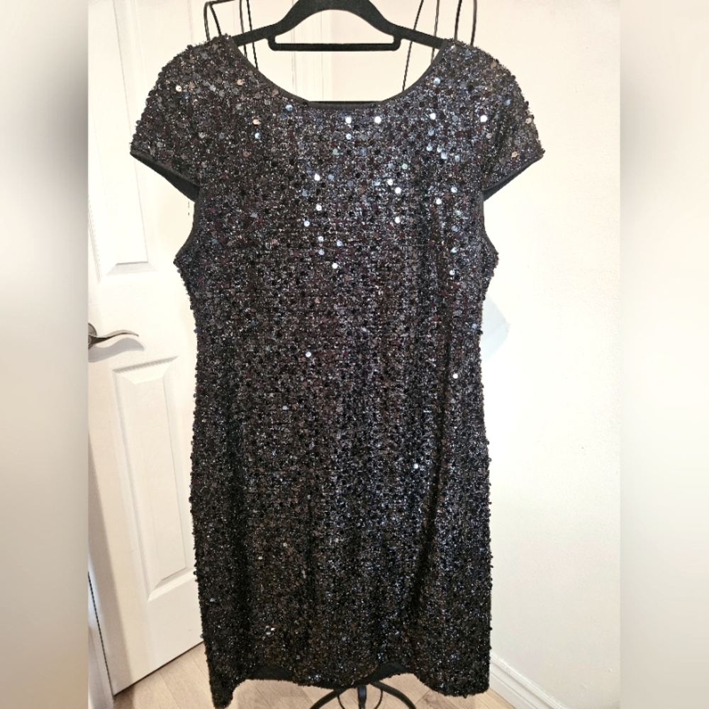 NWT Sequin Midi Dress